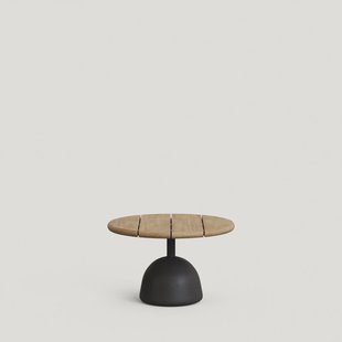 Kave Home Ronde Salontafel Saura Acacia, Ø55cm - Naturel