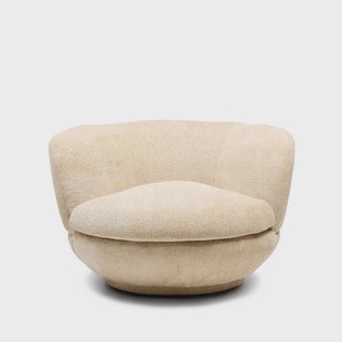 Rivièra Maison Draaifauteuil Credo Mélange Weave stof - Crème