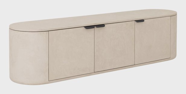 DTP Home Zwevend TV-meubel Scala Mortex, 170cm - Sand