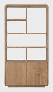 DTP Home Boekenkast Nova Teakhout, 210 x 110cm - NATUREL