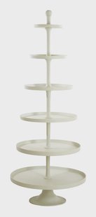 Light & Living Etagère Hokksund 200cm hoog - Crème - Rond