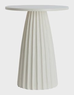 Light & Living Ronde Bijzettafel Veglia Ø40cm - Crème