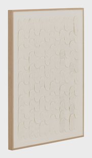 MUST Living Wandpaneel Perla Jute, 102 x 76cm - NATUREL