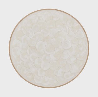 MUST Living Rond Wandpaneel Dorata Ø85cm - Naturel