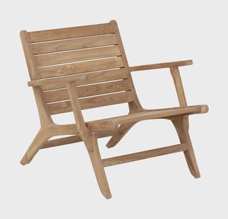 MUST Living Fauteuil Laila Teakhout - NATUREL