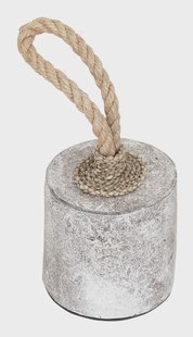 MUST Living Deurstopper Door Beton en pandantouw - Grijs