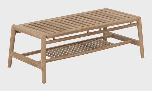 MUST Living Salontafel Ray Teakhout, 120 x 60cm - NATUREL