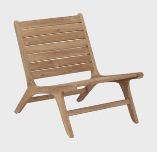 MUST Living Fauteuil Lily Teakhout - NATUREL