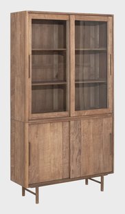 DTP Home Vitrinekast Bliss Teakhout, 210 x 120cm - Naturel