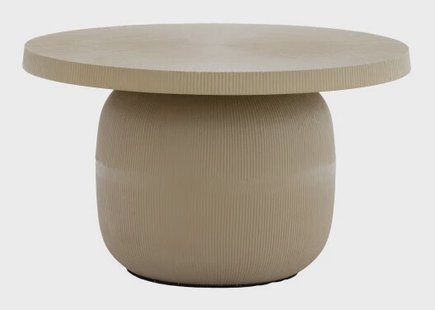 Light & Living Ronde Salontafel Tigran Ø59cm - Zand