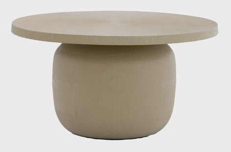Light & Living Ronde Salontafel Tigran Ø76cm - Zand