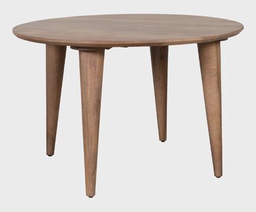 LABEL51 Ronde Eettafel Fly Mangohout, Ø120cm - Naturel