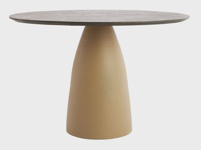 Light & Living Ronde Eettafel Palmira Hout en metaal, Ø120cm - Bruin