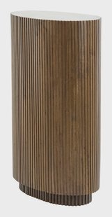 Light & Living Ovale Zuil Dumosi 100cm - Donkerbruin - Ovaal