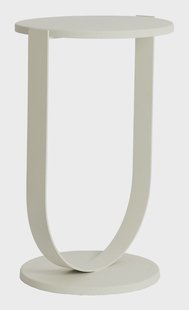 Light & Living Ronde Bijzettafel Triana Ø45cm - Crème