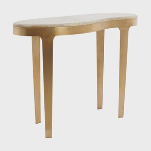 Light & Living Organische Sidetable Giulio Marmer, 110cm - Taupe