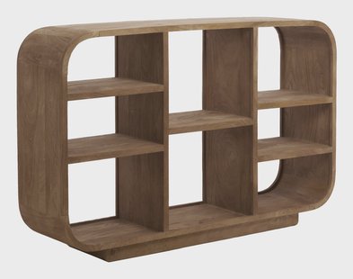 Light & Living Wandkast Dane 90 x 140cm - Mat Grijs/Bruin