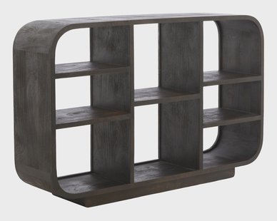Light & Living Wandkast Labare 82 x 140cm - Mat Donker Roodbruin