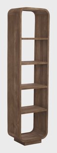 Light & Living Wandkast Dane 200 x 50cm - Mat Grijs/Bruin