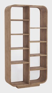 Light & Living Wandkast Dane 200 x 100cm - Mat Grijs/Bruin
