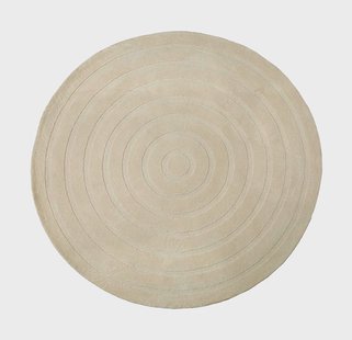 LABEL51 Rond Vloerkleed Agra Ø150cm - Zand