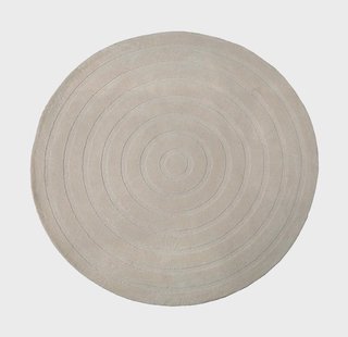 LABEL51 Rond Vloerkleed Agra Ø200cm - Taupe