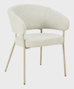 LABEL51 Eetkamerstoel Takumi Prestige-stof - Naturel