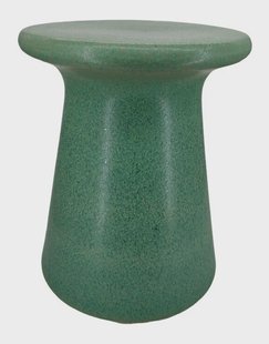 Light & Living Ronde Bijzettafel Sento Keramiek, Ø35cm - Groen