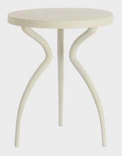Light & Living Ronde Bijzettafel Bodin Ø40cm - Crème