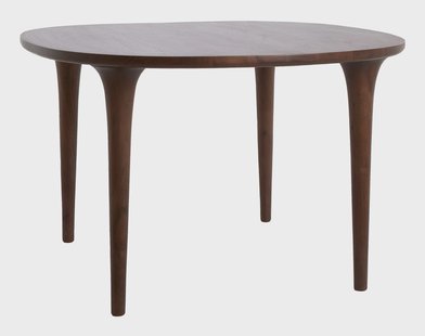Light & Living Eettafel Zale Acaciahout, Ø120cm - Donkerbruin - Rond