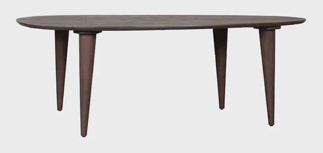 LABEL51 Organische Eettafel Fly Mangohout, 180 x 110cm - Espresso