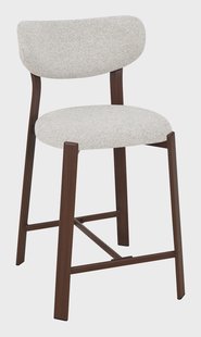 LABEL51 Barkruk Mika Prestige-stof - Naturel (zithoogte 50cm)