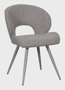 LABEL51 Eetkamerstoel Sakura Bouclé - Mushroom/Taupe