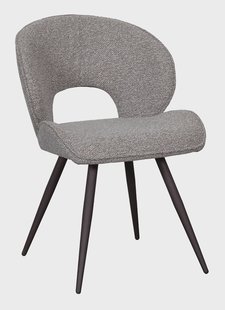 LABEL51 Eetkamerstoel Sakura Bouclé - Mushroom