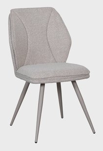 LABEL51 Eetkamerstoel Silvain Bouclé - Naturel