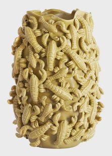 Light & Living Vaas Lobster Keramiek, 45cm - Olijfgroen - Rond