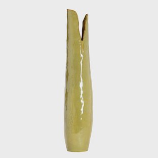 Light & Living Vaas Mesa Keramiek, 92cm - Olijfgroen - Rond