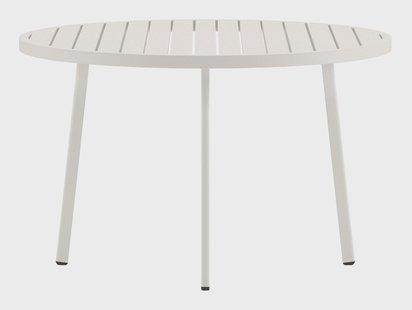 Nohr Ronde Tuintafel Lateasha Aluminium, Ø120cm - Beige