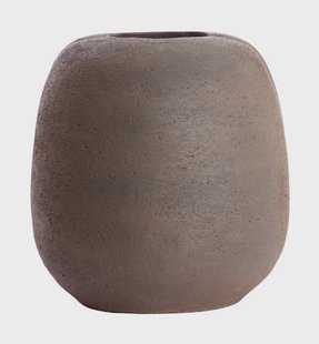 Light & Living Vaas Astrea 52cm - Donkerbruin - Rond