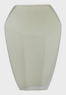 Light & Living Vaas Vionna Glas, 45cm - Olijfgroen - Ovaal
