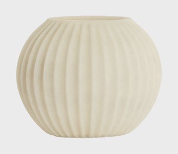 Light & Living Vaas Miralli 24cm - Crème - Ovaal