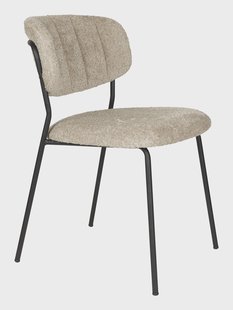 ZILT Eetkamerstoel Kolten Bouclé - Beige
