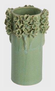 Light & Living Vaas Luserna Keramiek, 24cm - Mintgroen - Rond