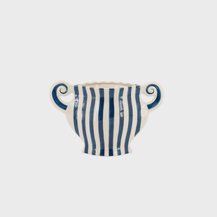 By-Boo Vaas Blu 3 27cm hoog - Blauw