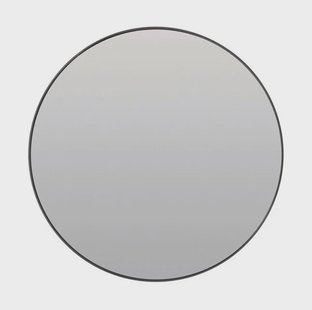 Light & Living Ronde Spiegel Espejo 70cm - Zwart