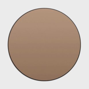 Light & Living Ronde Spiegel Espejo 70cm - Bruin