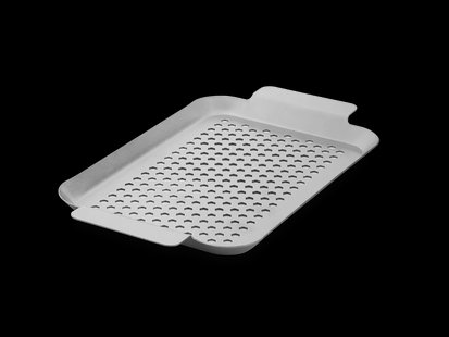 BBQ-BAK VAN ROESTVRIJ STAAL 33×18 CM