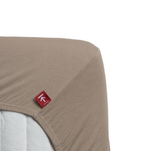 Beddinghouse premium jersey stretch hoeslaken - taupe