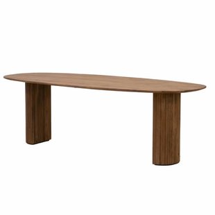 Giga Meubel Eettafel Feline - Deens Ovaal - Mangohout - 240cm