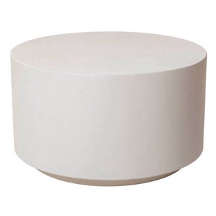 Giga Meubel Salontafel Bergby - Rond Beige Eco Composiet - 60x60x35cm